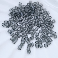 Граненный шестиугольный бисер Hexagon 8/0, №9 Tran.Black Diamond, 4гр