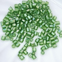 Граненный шестиугольный бисер Hexagon 8/0, №167 Rainbow Peridot, 4гр