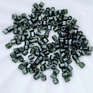 Граненный шестиугольный бисер Hexagon 8/0, №119 Lustered Olivine, 4гр