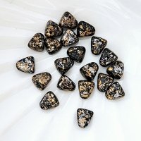 Бусины Нит-Бит чешские Nib-Bit 23980/45704 Tweedy Gold, 20шт