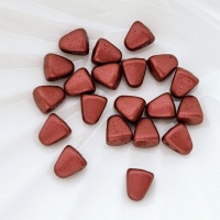 Чешские бусины Нит-Бит Nib-Bit 03000/01890 Chalk Lava Red, 20шт