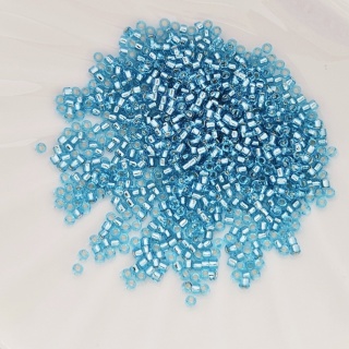 Бисер японский Тохо Toho Round 15/0, №23, Aquamarine S/L, 4гр