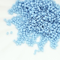 Бисер японский Тохо Toho Round 15/0, №43, Opaque Blue Turquoise, 4гр