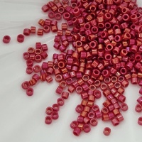 Японский бисер Miyuki Delica 11/0 DB0214, Opaque Red Luster, 3гр