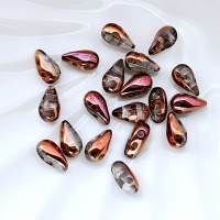 Бусины ДропДуо DropDuo 00030/27137 Crystal Sunset, 20 шт
