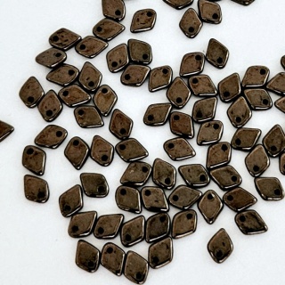 Бусины японские Чешуя Дракона Dragon Scale 23980/14415, Jet Bronze, 3гр (70шт)