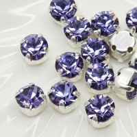Шатон Чешский Tanzanite, 6мм, 1шт