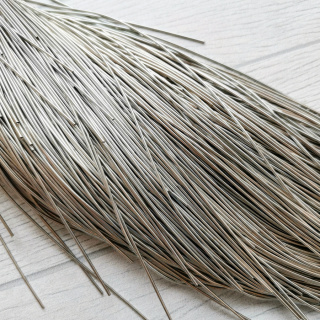 Канитель мягкая, Dark Silver, 1,0мм | Канитель Индия купить дёшево