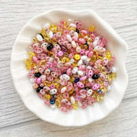 Бисер Twin Preciosa Softness Mix, размер 2,5 х 5,0 мм
