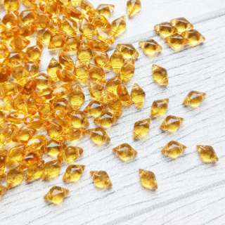 Бусины GemDuo (Matubo) 10060 Topaz